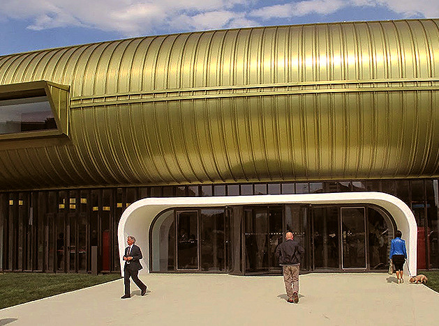Центр в Тоскане: космический корабль Мориса Нио, Nio Architecten