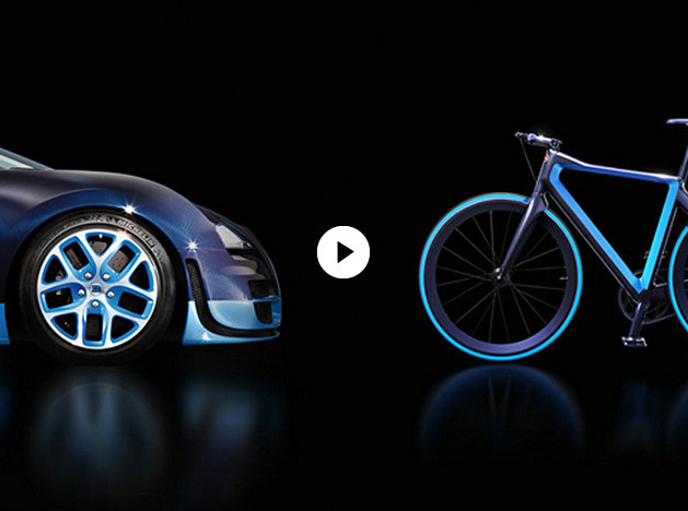 Bugatti: самый легкий в мире городской велосипед