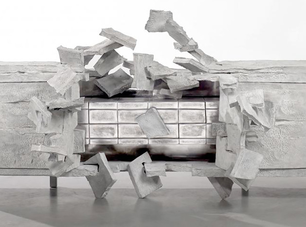Винсан Дюбур: «взорвавшаяся» мебель в Сarpenters Workshop Gallery