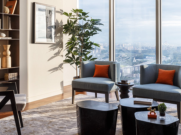 Couture Interiors: квартира в столичном небоскребе за две недели