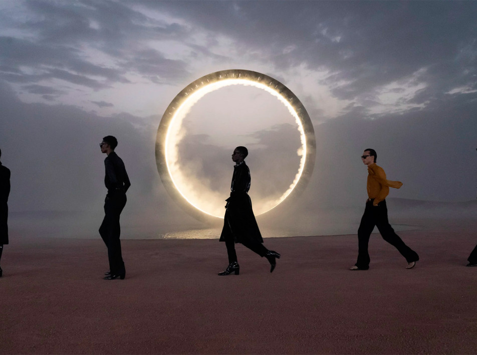Эс Девлин: кольцо света в пустыне