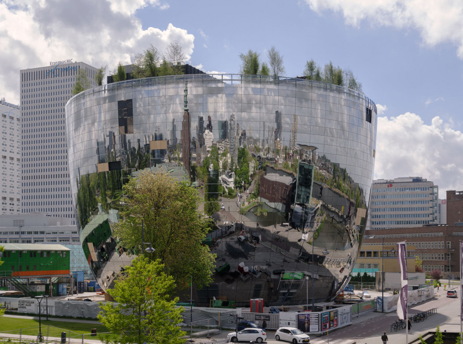 Музейное здание хранилища в Роттердаме по проекту MVRDV