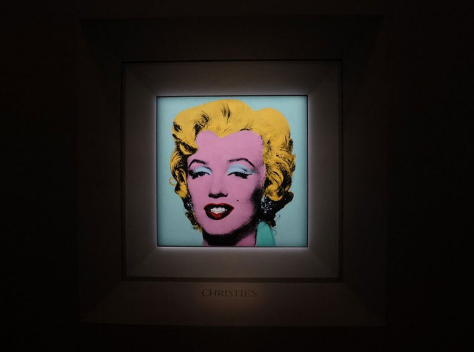 Самое дорогое произведение искусства XX века: портрет Мэрилин Монро