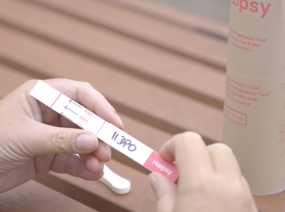 Бумажный тест на беременность