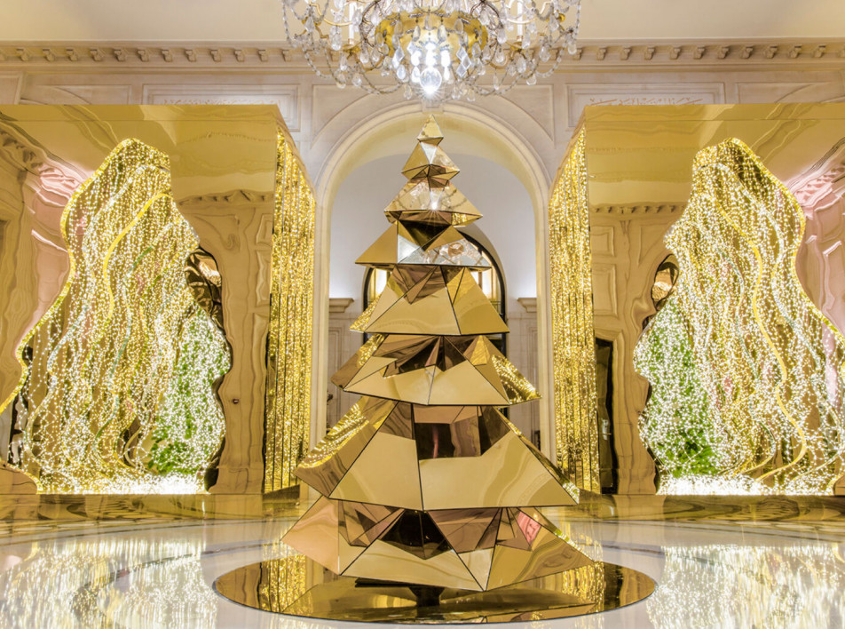 5 самых необычных рождественских декораций от Нью-Йорка до Парижа