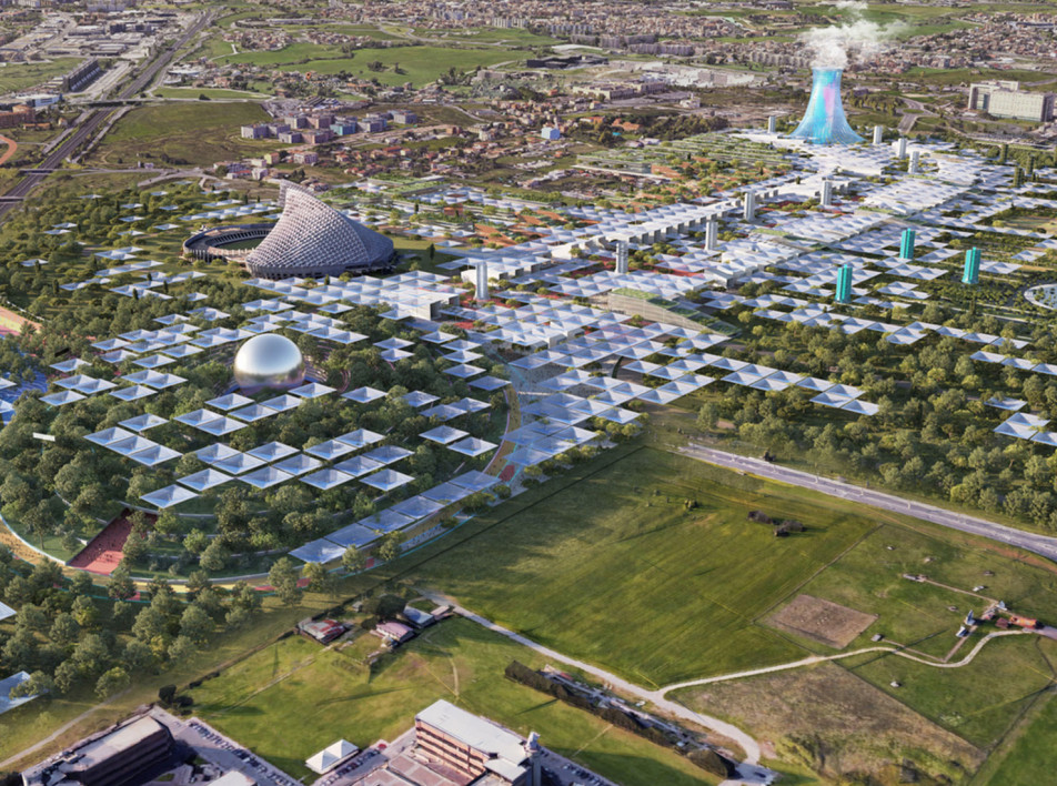 Expo 2030: проект самой большой солнечной фермы в мире