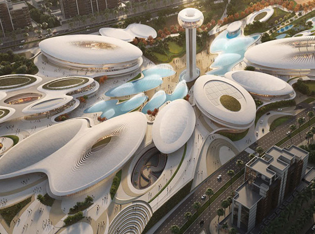 Zaha Hadid Architects: развлекательный комплекс в ОАЭ
