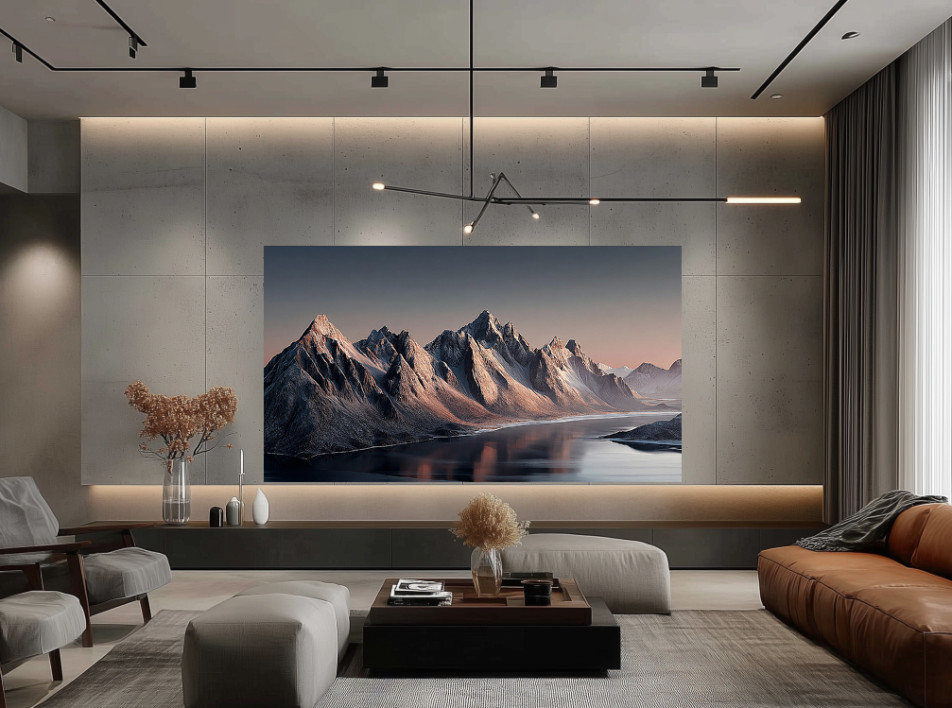 Раздвигая границы: принципиально новый уровень восприятия с большим телевизором Samsung