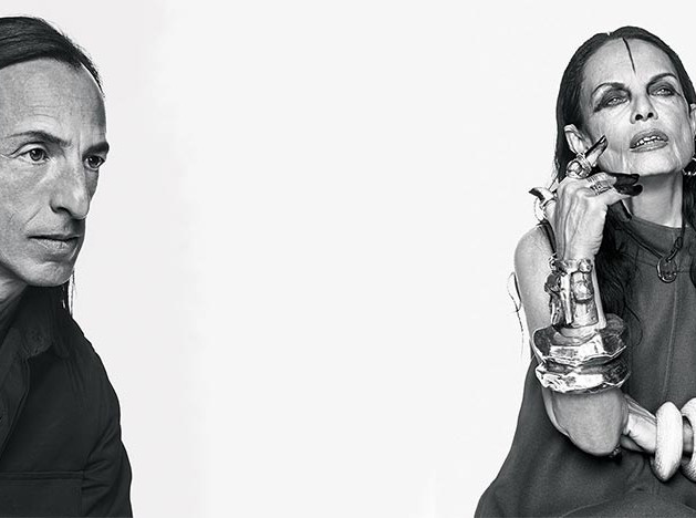 Рик Оуэнс и перформанс в Центре Помпиду