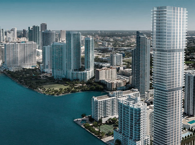 Небоскреб Elysee Miami с интерьерами от Жана-Луи Деньо