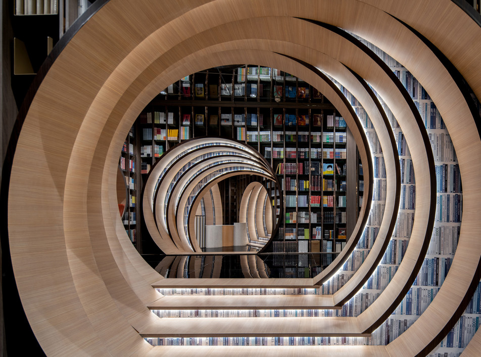 X + LIVING: сюрреалистический книжный магазин в Пекине