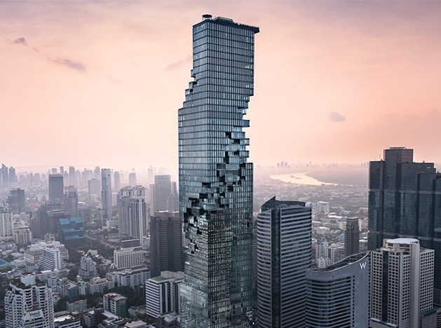 Büro Ole Scheeren: небоскреб в Бангкоке