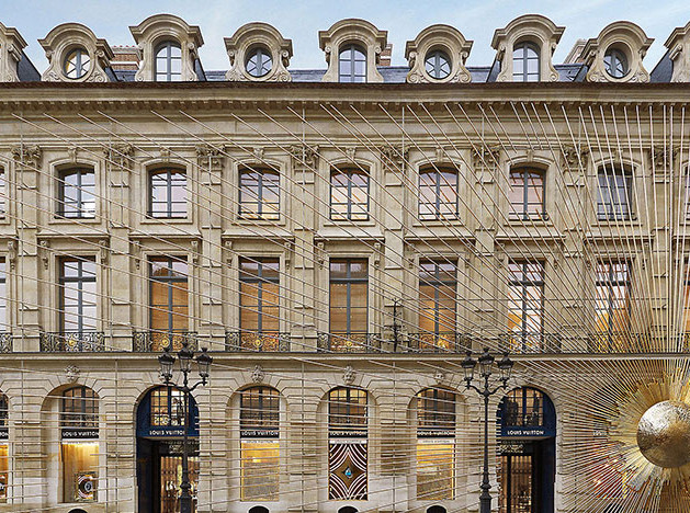Maison Louis Vuitton в Париже: новый облик от Питера Марино