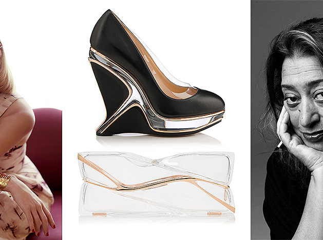 Туфли и клатчи Charlotte Olympia x Zaha Hadid Design