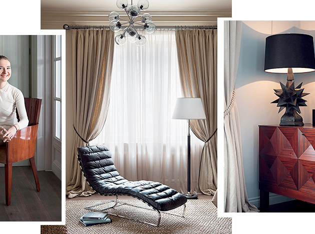 Елена Корнилова: воздушная квартира с мебелью Джо Понти