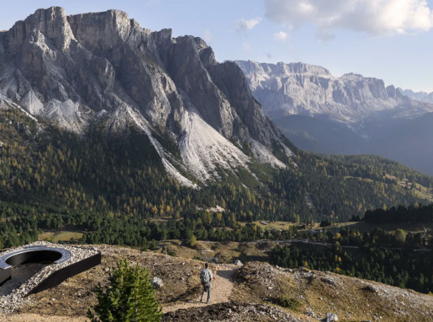 Смотровая площадка Messner Architects в Альпах