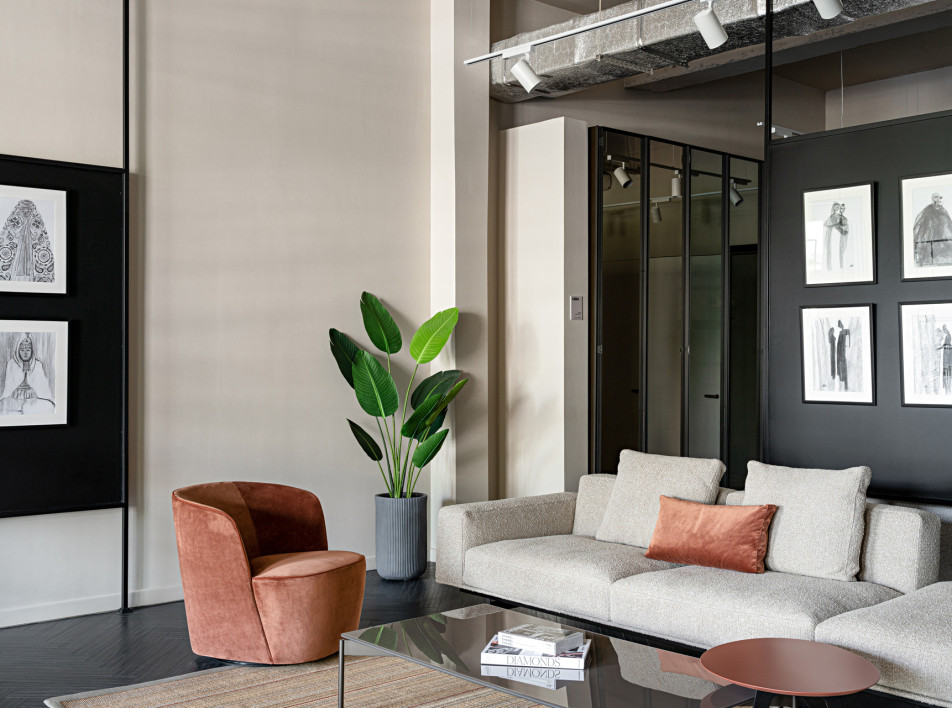 Мебельный шоурум Living Atmosphere в Алматы