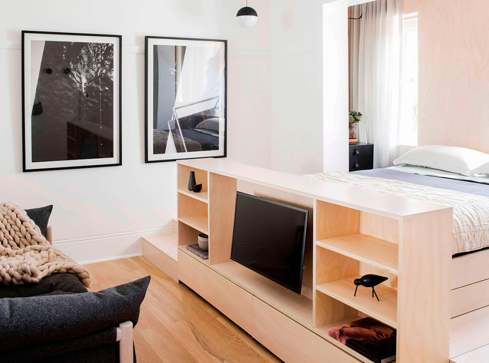 Architect Prineas: маленькая квартира 22 кв. метра в Сиднее