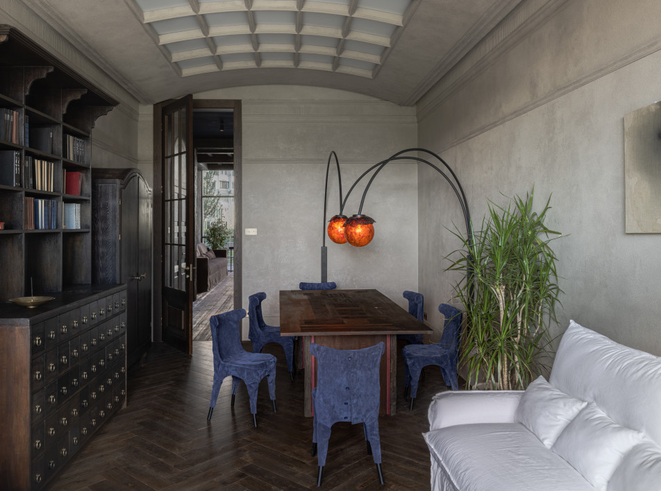 Офис в эстетике ваби-саби с оранжереей в Краснодаре: проект Яны Аспанадзе