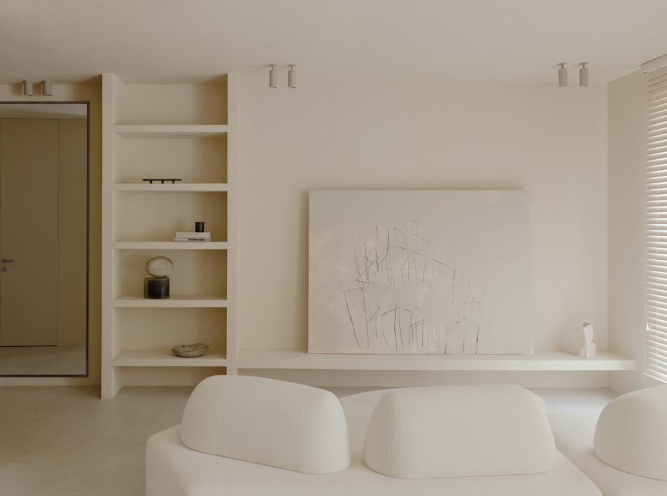 Молочно-белая квартира 70 кв. метров в центре Минска: проект Влада Кудина