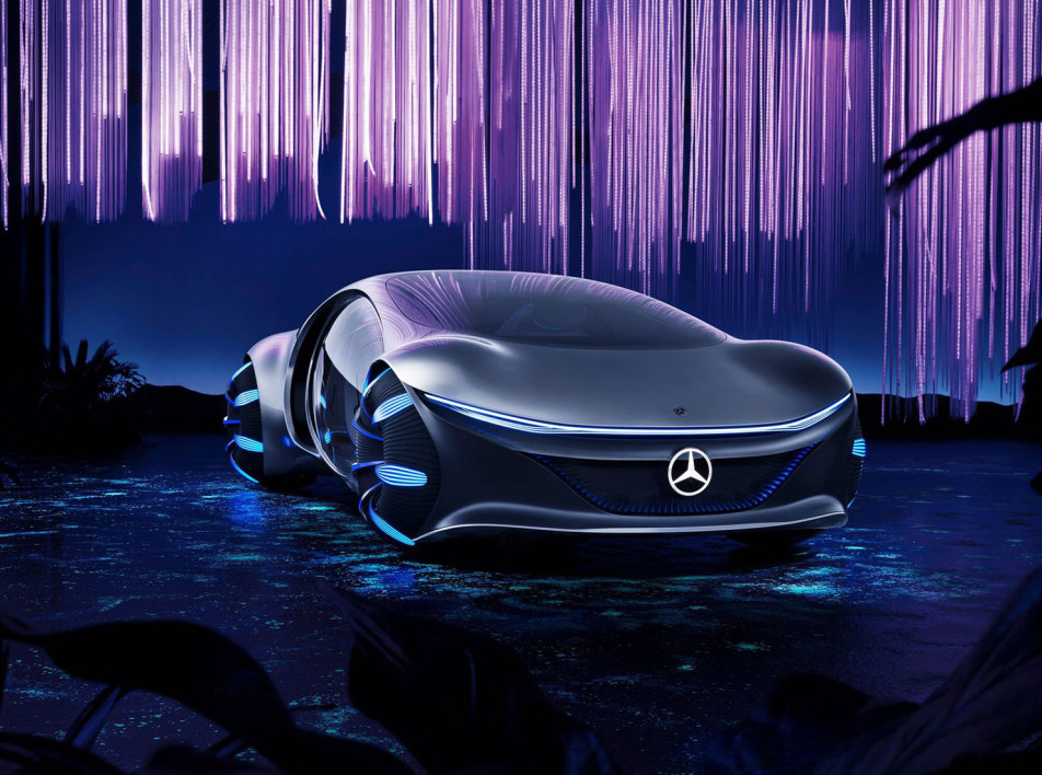 Mercedes-Benz : концепт-кар по мотивам фильма Avatar