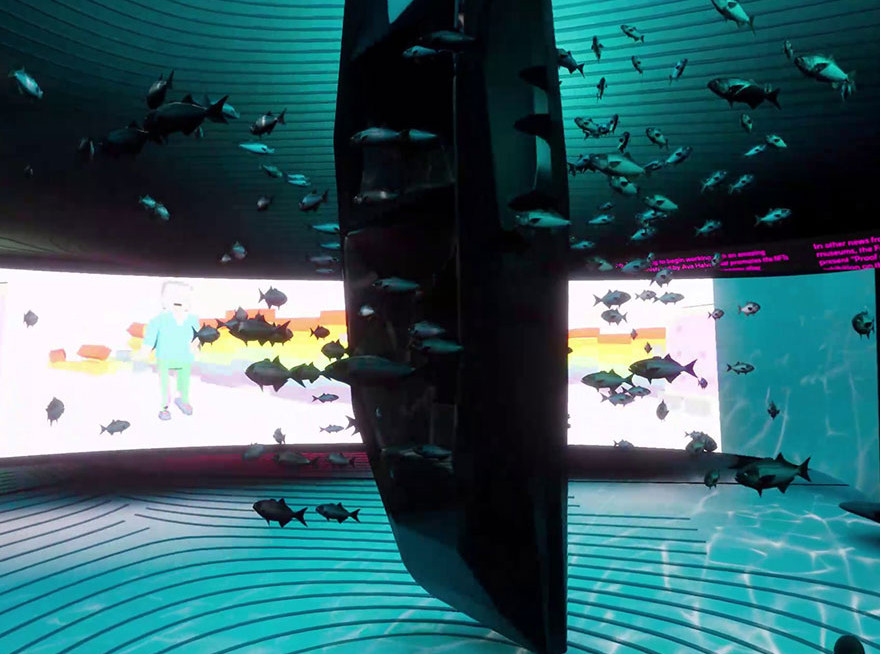 Виртуальная галерея по проекту Zaha Hadid Architects