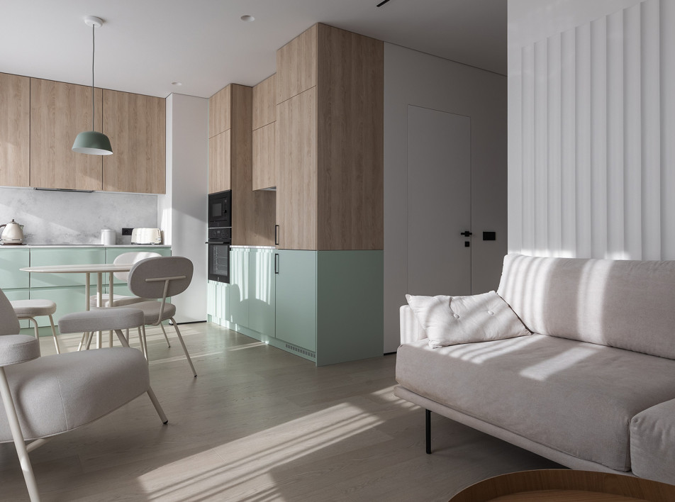 Remodel Group и бюро Envyhome: квартира 61 кв. метр на берегу Финского залива