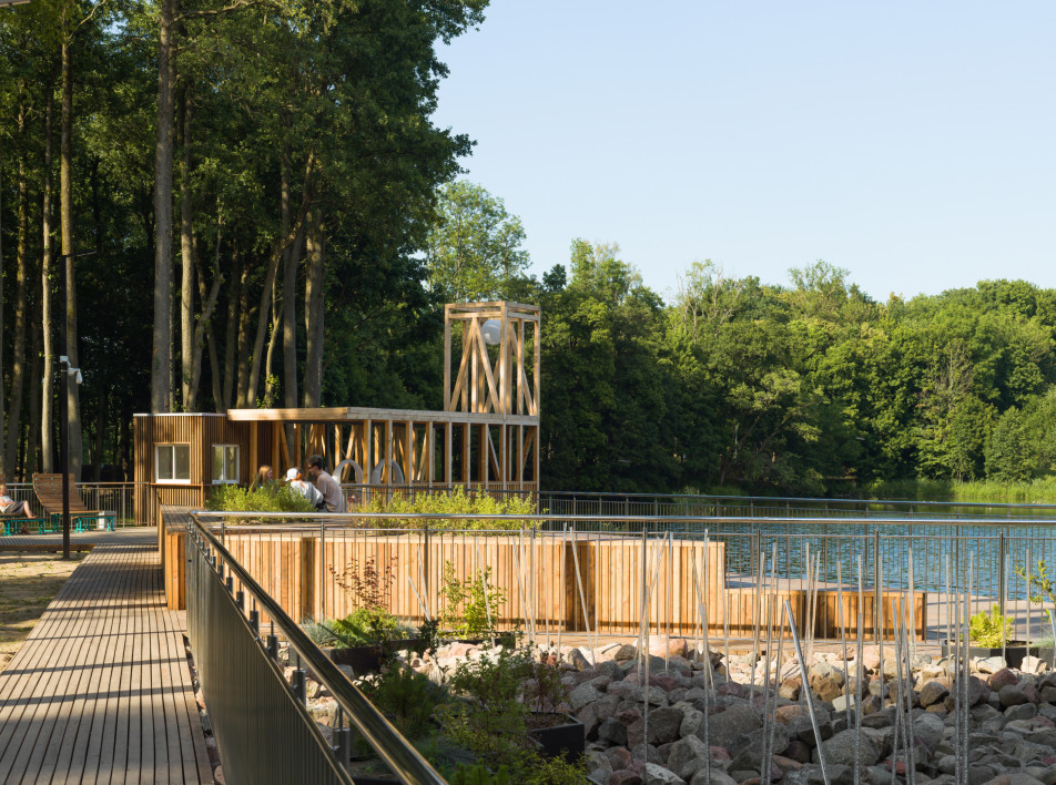 Парк Света в Калининградской области по проекту dot.bureau