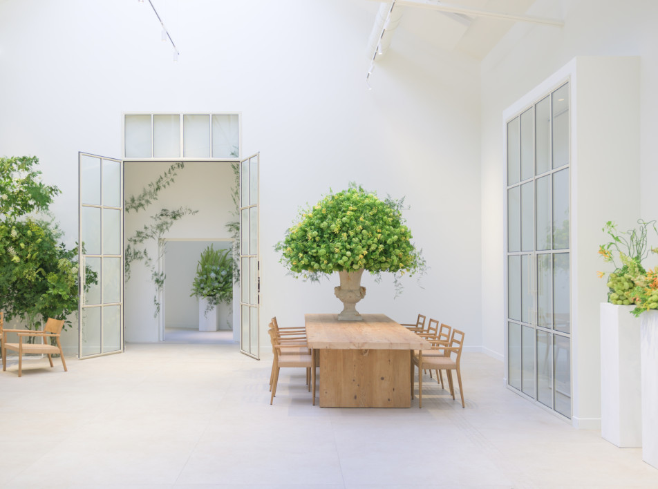 Ателье флориста Анны Витчен в Париже: проект Маурисио Клаверо Козловски для Леди цветов