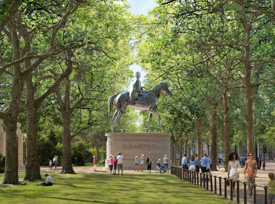 Бюро Foster + Partners проектирует мемориал королевы Елизаветы II в Лондоне