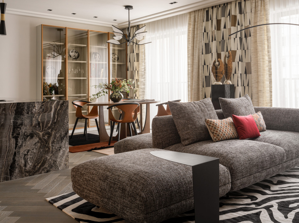Квартира для семьи коллекционеров в Москве: проект Be Home Buro