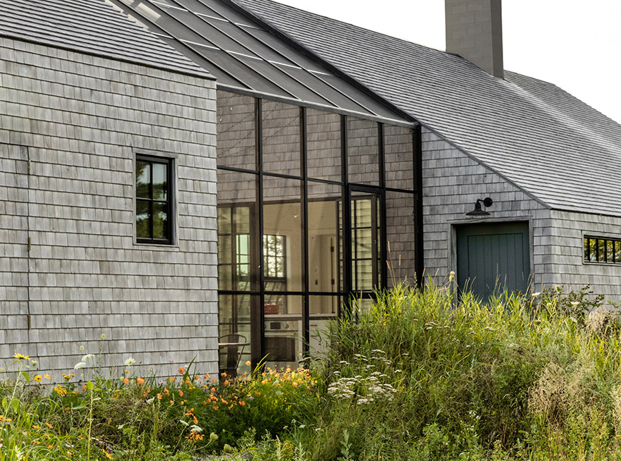 Деревянный дом в Новой Англии по проекту Berman Horn Studio