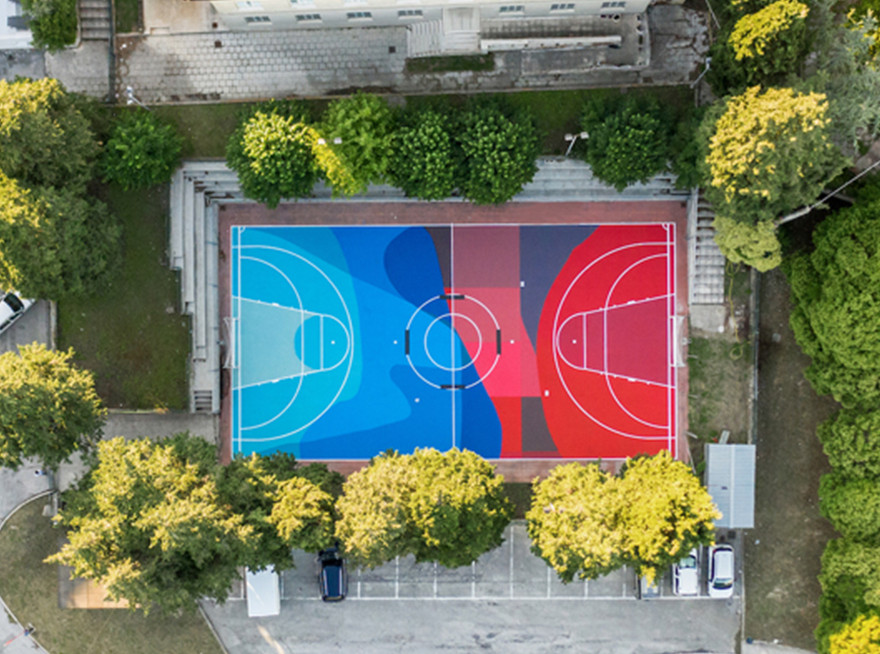 Джулио Весприни: спортивная площадка как арт-объект