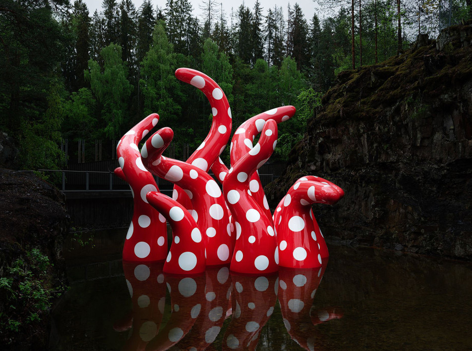 Парк скульптур Кистефос в Норвегии