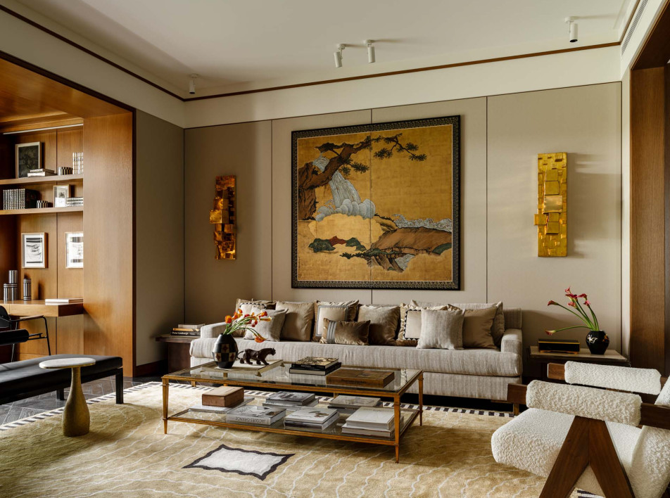 Проект декоратора Елены Вайнштейн и архитектора Марии Шубиной: искусство Востока и стиль 1960-х