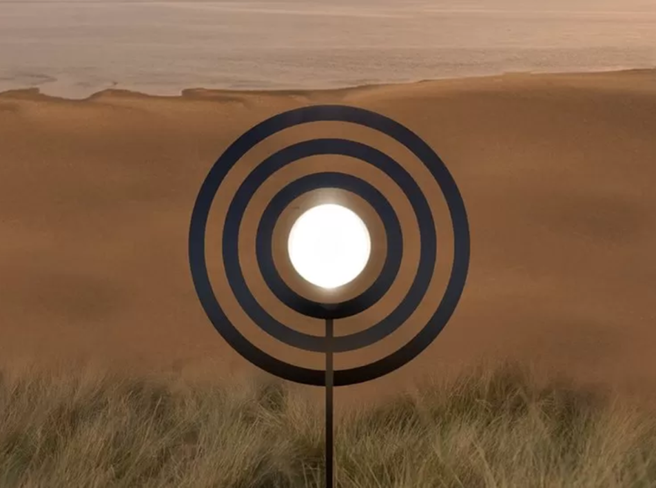 Инсталляция Олафура Элиассона на английском побережье