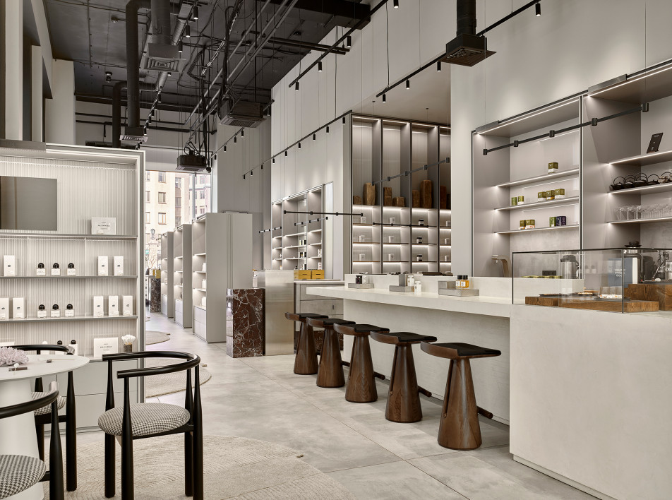 Visage Concept Lucky: бутик и салон красоты в Москве по проекту Cartelle Design