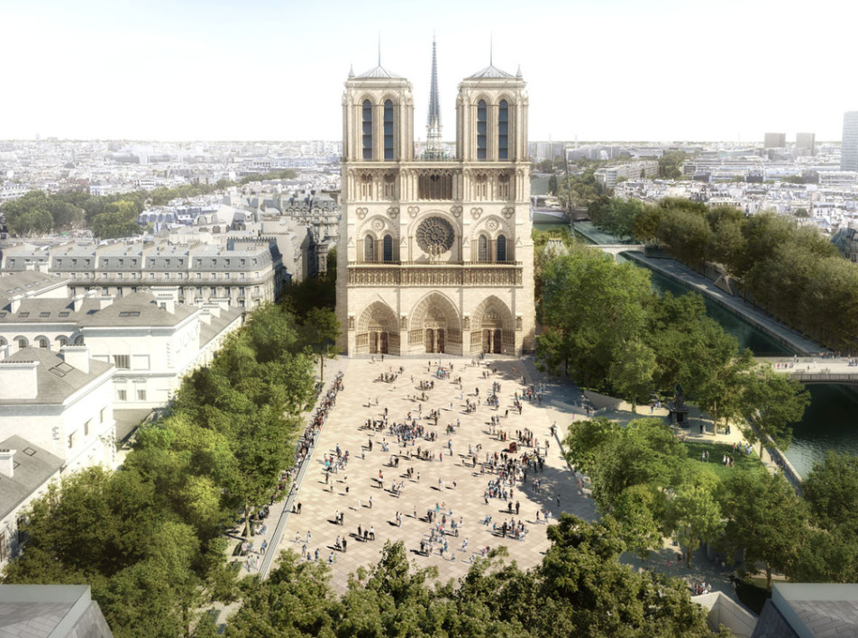 Собор Парижской Богоматери готовится к открытию в 2024
