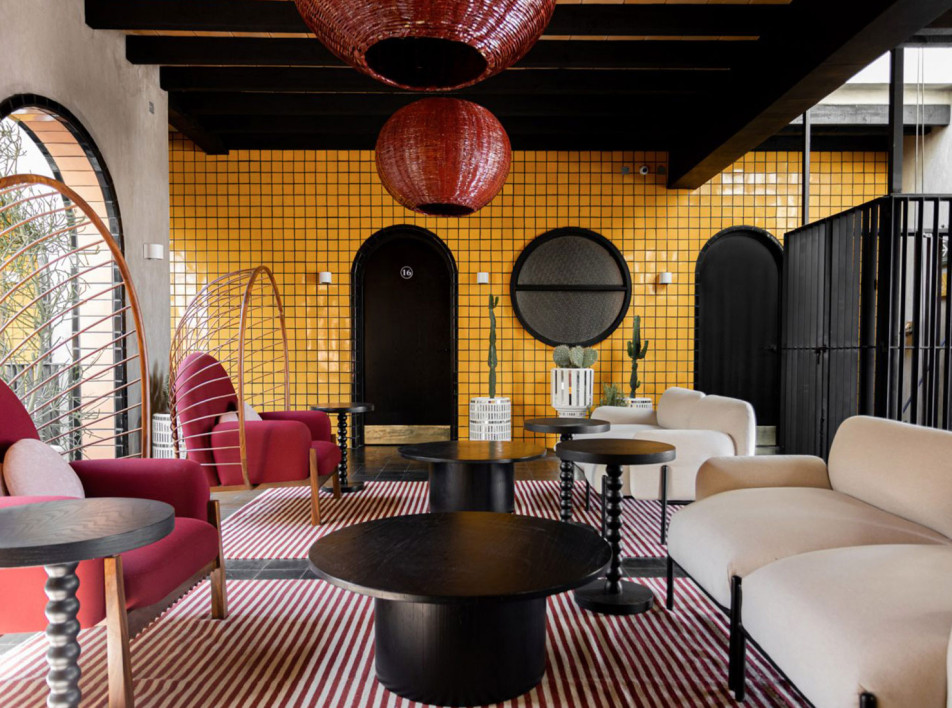 AG Studio: красочный бутик-отель в Мексике