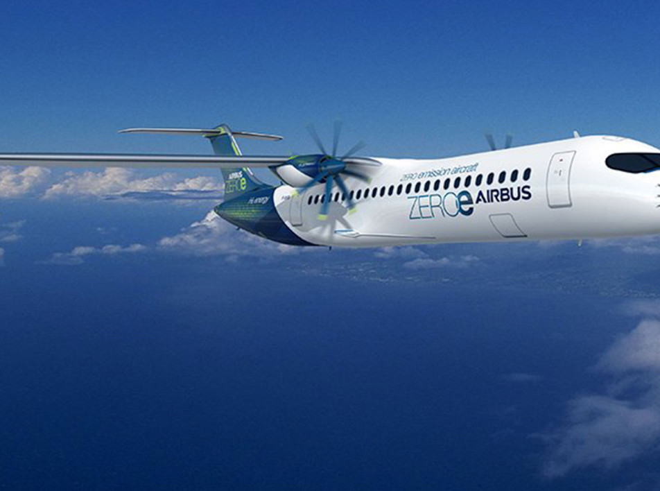 Airbus ZEROe: три самолета с нулевым выбросом
