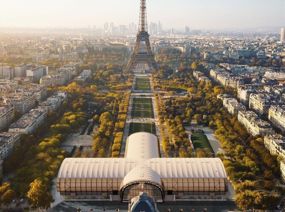 Wilmotte & Associés: дворец-префаб в Париже
