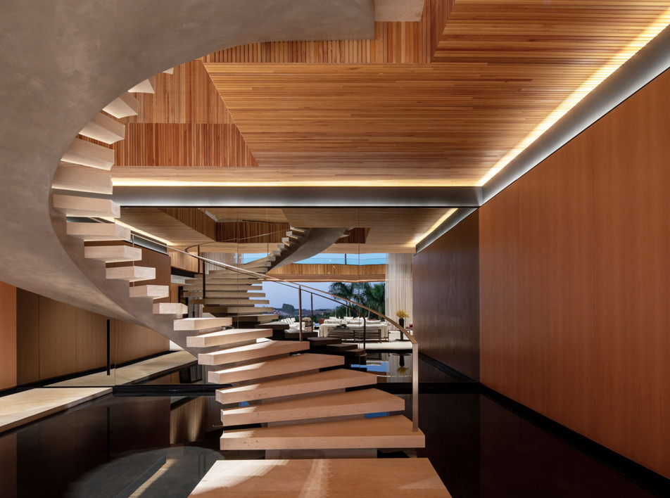 Felipe Caboclo Arquitetura: вилла в Бразилии