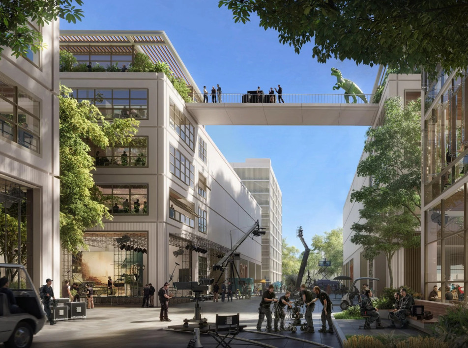 Foster + Partners реконструируют киностудию в Лос-Анджелесе