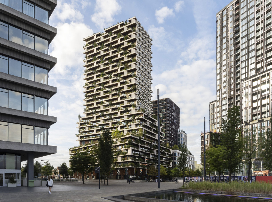 Wonderwoods Vertical Forest: небоскреб по проекту Стефано Боэри в Утрехте