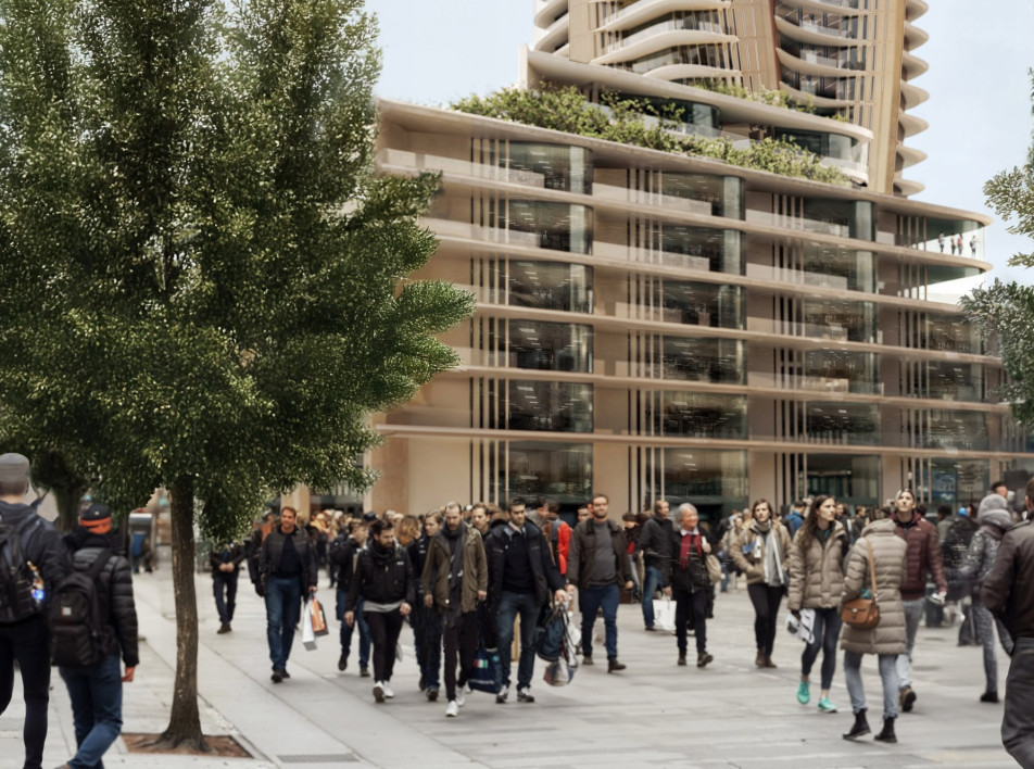 Zaha Hadid Architects построит штаб-квартиру Alta Bank в Белграде