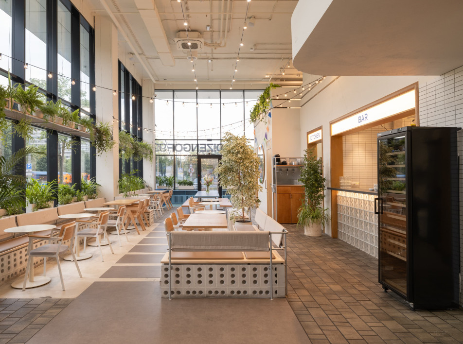 Московский ресторан с атмосферой Тель-Авива: проект студии KIDZ