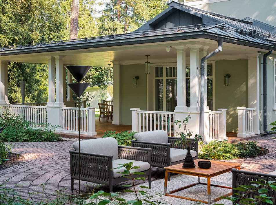 Реставрация подмосковной дачи для заказчика-француза: проект ub.design