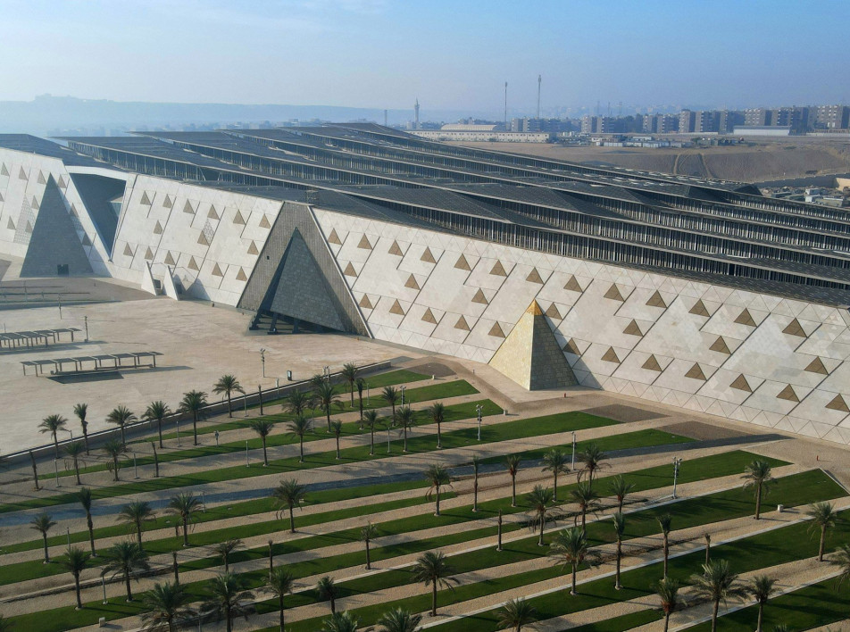 Завершилось строительство Большого Египетского музея в Гизе