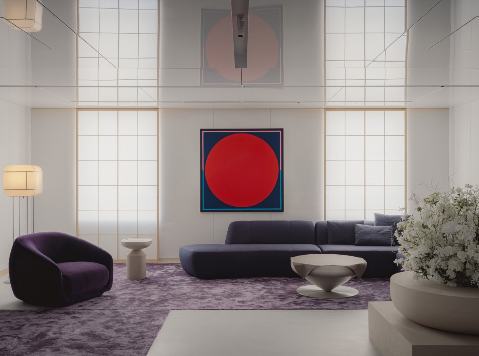 Модернизм и палитра японской аристократии: VIP-лаундж по проекту студии I IN