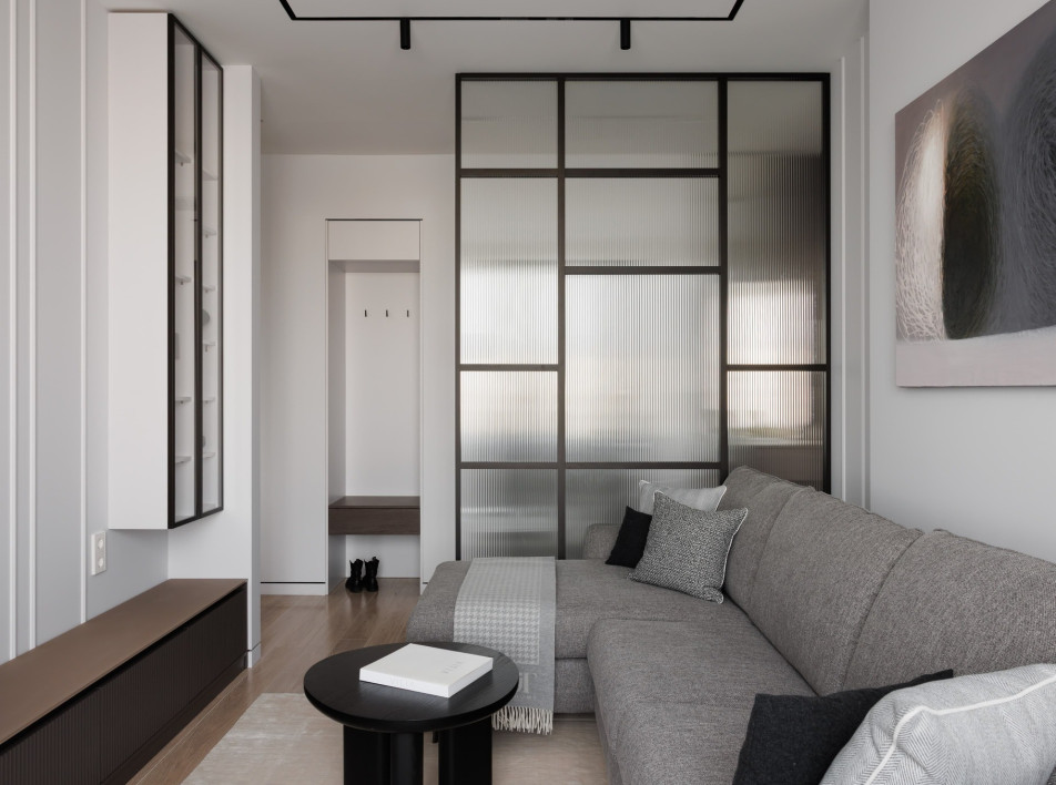 Нейтральная квартира для семейной пары на Васильевском острове: проект Ольги Кулекиной